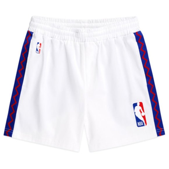 NWT Rowing Blazers x NBA Logo White Shorts, Mens Large